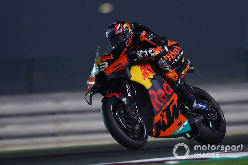 MotoGP-Rookie Brad Binder konnte mit einer Zeitattacke in Katar glänzen