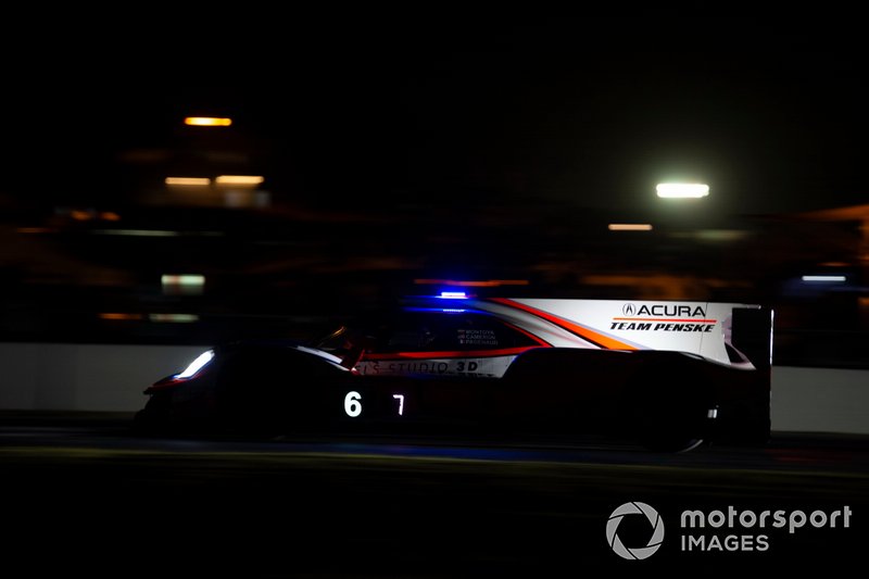 Acura DPi №6 команды Acura Team Penske, класс DPi: Хуан-Пабло Монтойя. Дэйн Кэмерон, Симон Пажено