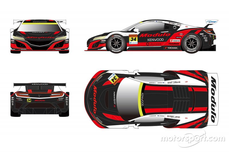 #34 Modulo KENWOOD NSX GT3