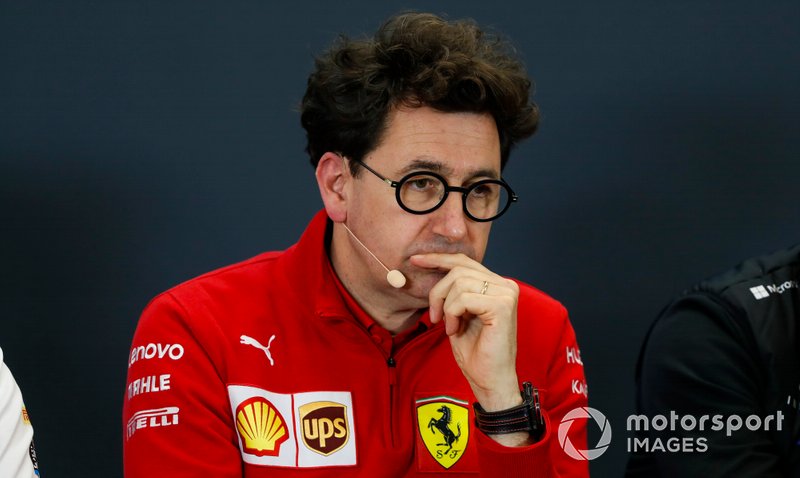 Mattia Binotto, directeur de Ferrari