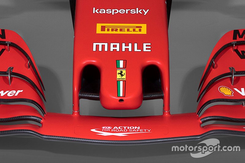 Ferrari SF1000 nose detail
