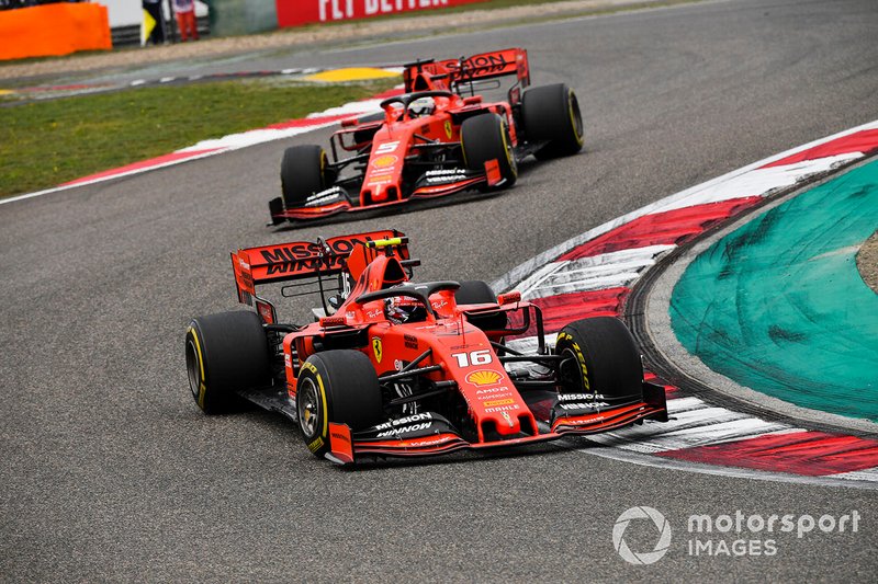 Шарль Леклер и Себастьян Феттель, Ferrari SF90