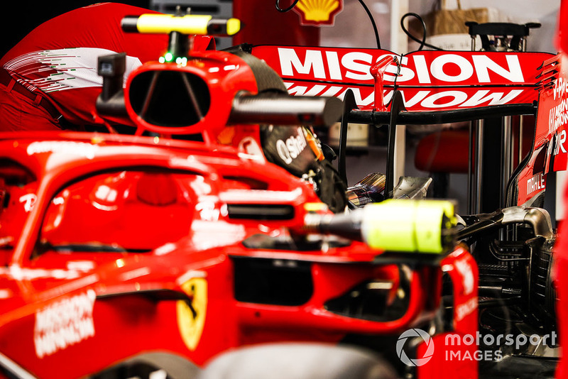 Logo Philip Morris Mission Winnow sur la Ferrari SF71H