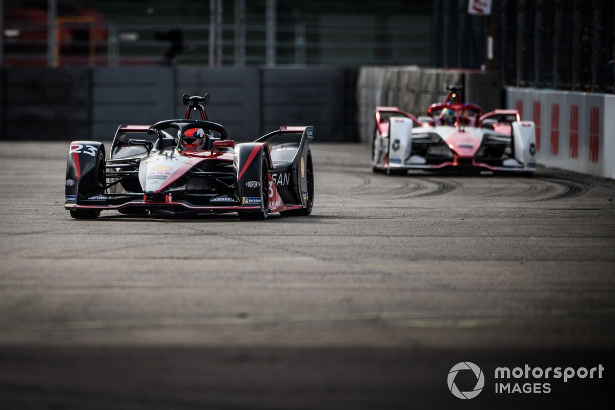 Sebastien Buemi, Nissan e.Dams, Nissan IMO3, Joel Eriksson, Dragon Penske Autosport, Penske EV-5