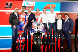 Claudio Domenicali, Danilo Petrucci, Paolo Campinoti, Jack Miller, Paolo Ciabatti, Gigi Dall'Igna, Francesco Guidotti e Luigi Scavone