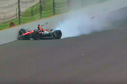 Choque de Robert Wickens, Schmidt Peterson Motorsports Honda