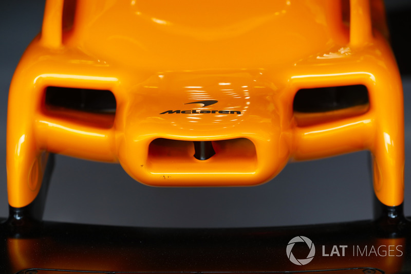La nariz del McLaren MCL33