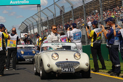Nico Rosberg, Mercedes AMG F1 Team, bei der Fahrerparade