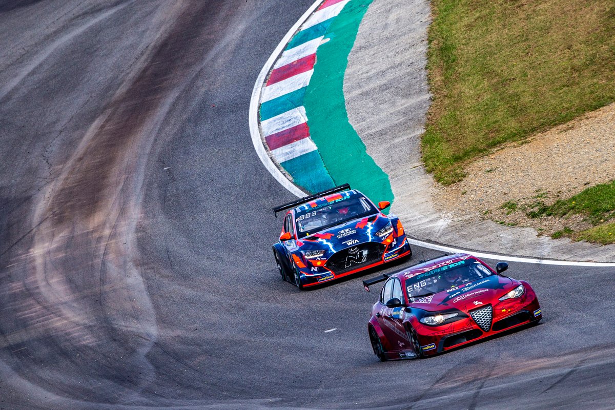 Philipp Eng, Romeo Ferraris-M1RA, Alfa Romeo Giulia ETCR, Tom Chilton, Hyundai Motorsport N, Hyundai Veloster N ETCR