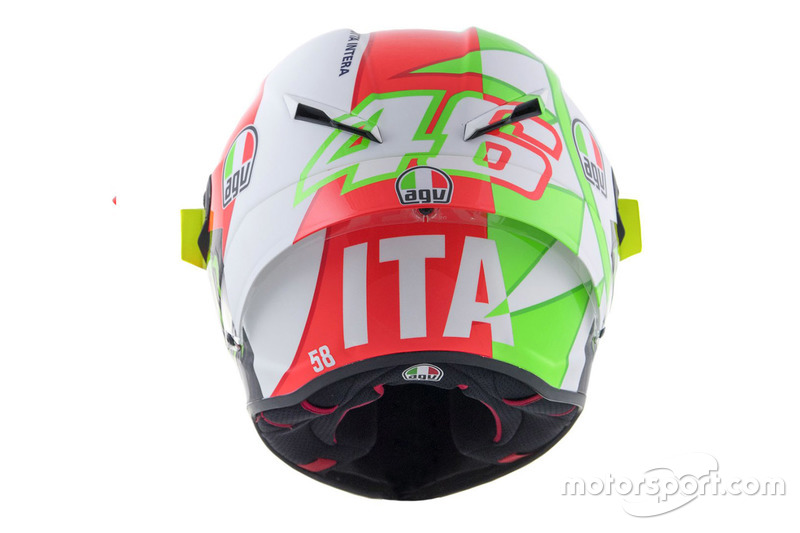 Casco de Valentino Rossi, Yamaha Factory Racing