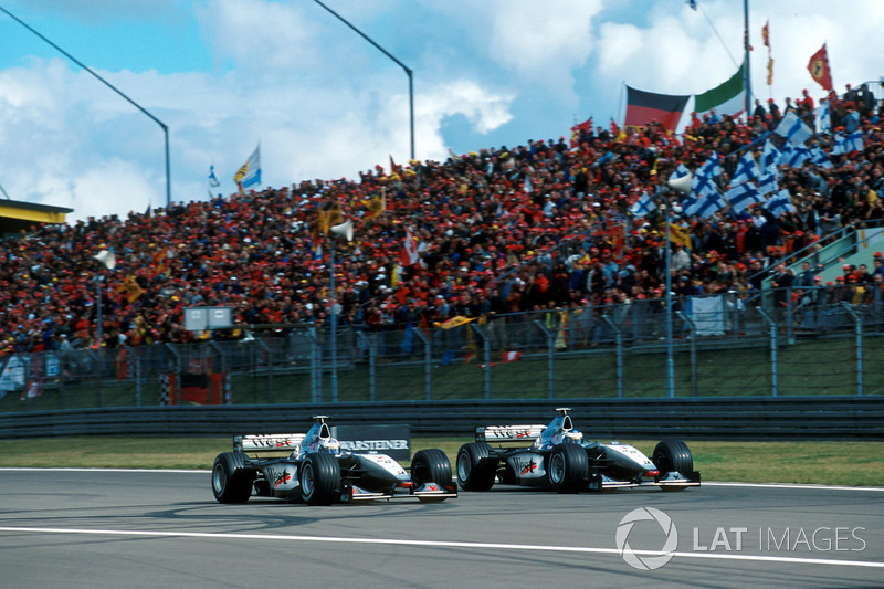 Mclaren'lar, David Coulthard ve Mika Hakkinen