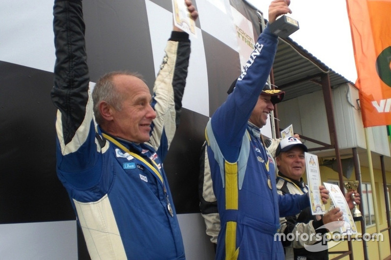 Подіум GT Open: Олег Скуз, Ігор Скуз, Євген Борщенко