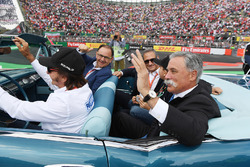 Emerson Fittipaldi, drivers Alejandro Soberon, President and CEO for CIE Group and President of Form