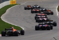 The start of the race