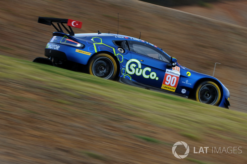 #90 TF Sport, Aston Martin V8 Vantage: Salih Yoluc, Euan Hankey, Nicki Thiim