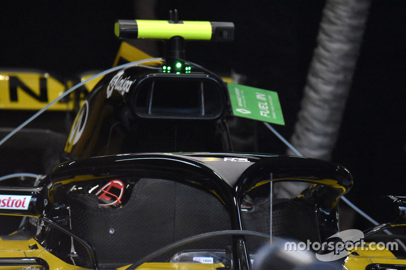 Renault Sport F1 Team R.S. 18 halo detail