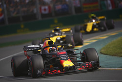 Даніель Ріккардо, Red Bull Racing RB14 Tag Heuer, Ніко Хюлькенберг, Renault Sport F1 Team R.S. 18, К