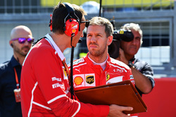 Sebastian Vettel, Ferrari ve Riccardo Adami, Ferrari Yarış Mühendisi