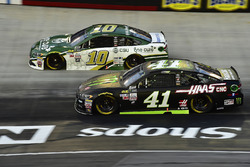 Danica Patrick, Stewart-Haas Racing Ford, Kurt Busch, Stewart-Haas Racing Ford