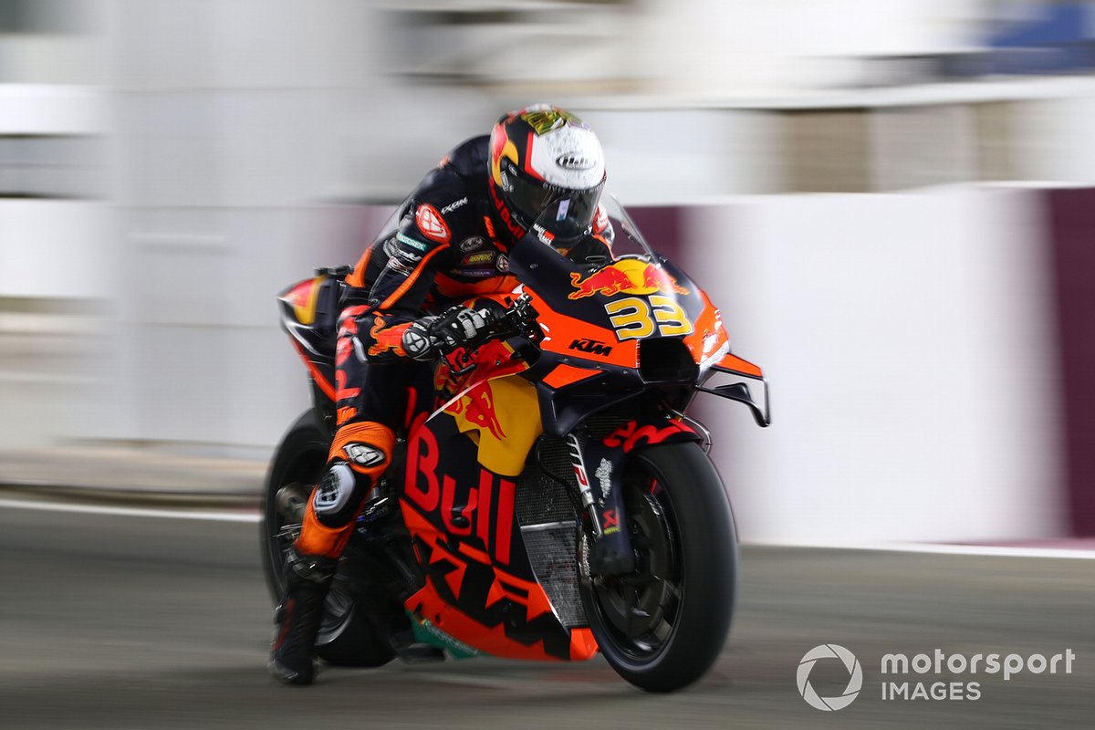 Brad Binder, Red Bull KTM Factory Racing.
