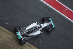 Паскаль Верляйн, Mercedes F1 Team, тестує шини Pirelli зразку 2017