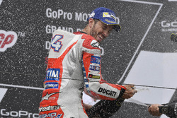 Подіум: третє місце Андреа Довіціозо, Ducati Team