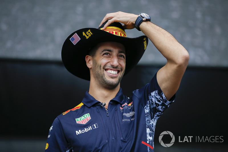 Даніель Ріккардо, Red Bull Racing, на сцені Ф1