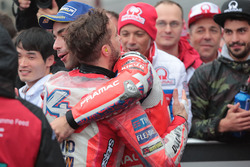 1. Andrea Dovizioso, Ducati Team; 3. Danilo Petrucci, Pramac Racing