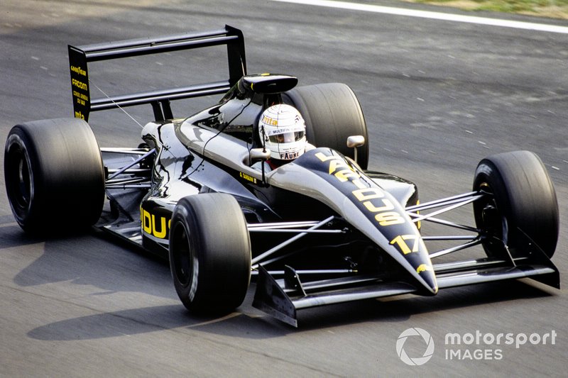 Tarquini spent his F1 career with underdog teams, scoring only one point for AGS at the 1989 Mexican GP