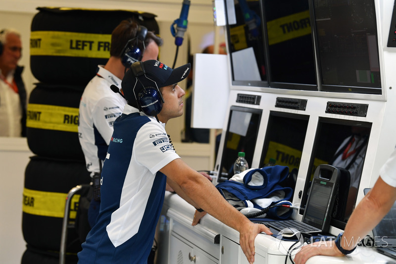 Felipe Massa, Williams in the garage