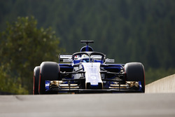 Marcus Ericsson, Sauber C36, wit ahlo