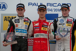 Rookie podium, rostrum, Anthoine Hubert, Van Amersfoort Racing Dallara F312 Mercedes-Benz, Guanyu