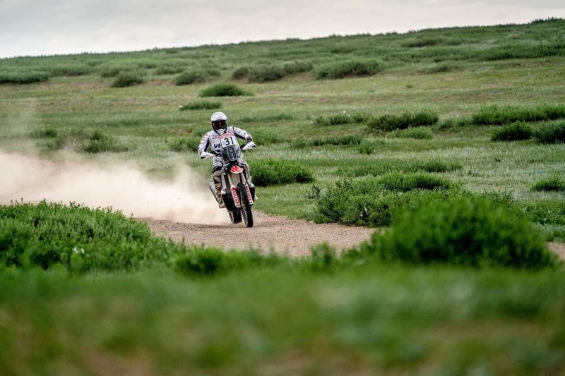 Adam Tomiczek, Husqvarna FR 450 Rally