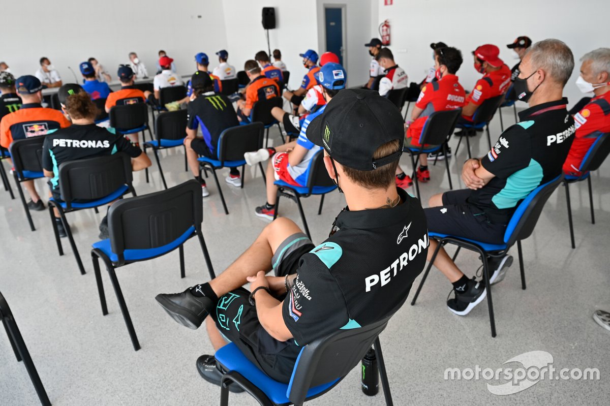Briefing des pilotes MotoGP, Moto2 et Moto3