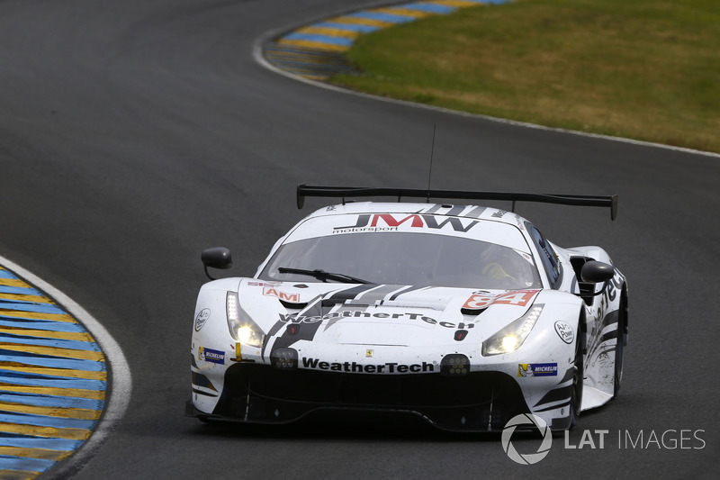 #84 JMW Motorsport Ferrari 488 GTE: Liam Griffin, Cooper MacNeil, Jeff Segal