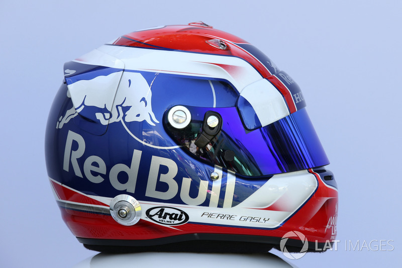 Casco de Pierre Gasly, Scuderia Toro Rosso