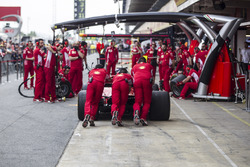 Ferrari pit stop practice