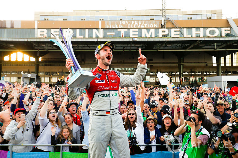 Daniel Abt, Audi Sport ABT Schaeffler, memenangi ePrix Berlin