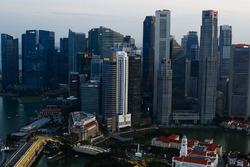 Marina Bay Circuit in Singapur