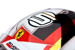 Sebastian Vettel, il casco