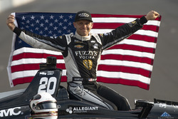 Ed Carpenter, Ed Carpenter Racing Chevrolet, front row