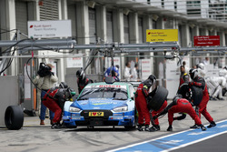Boxenstopp, Loic Duval, Audi Sport Team Phoenix, Audi RS 5 DTM