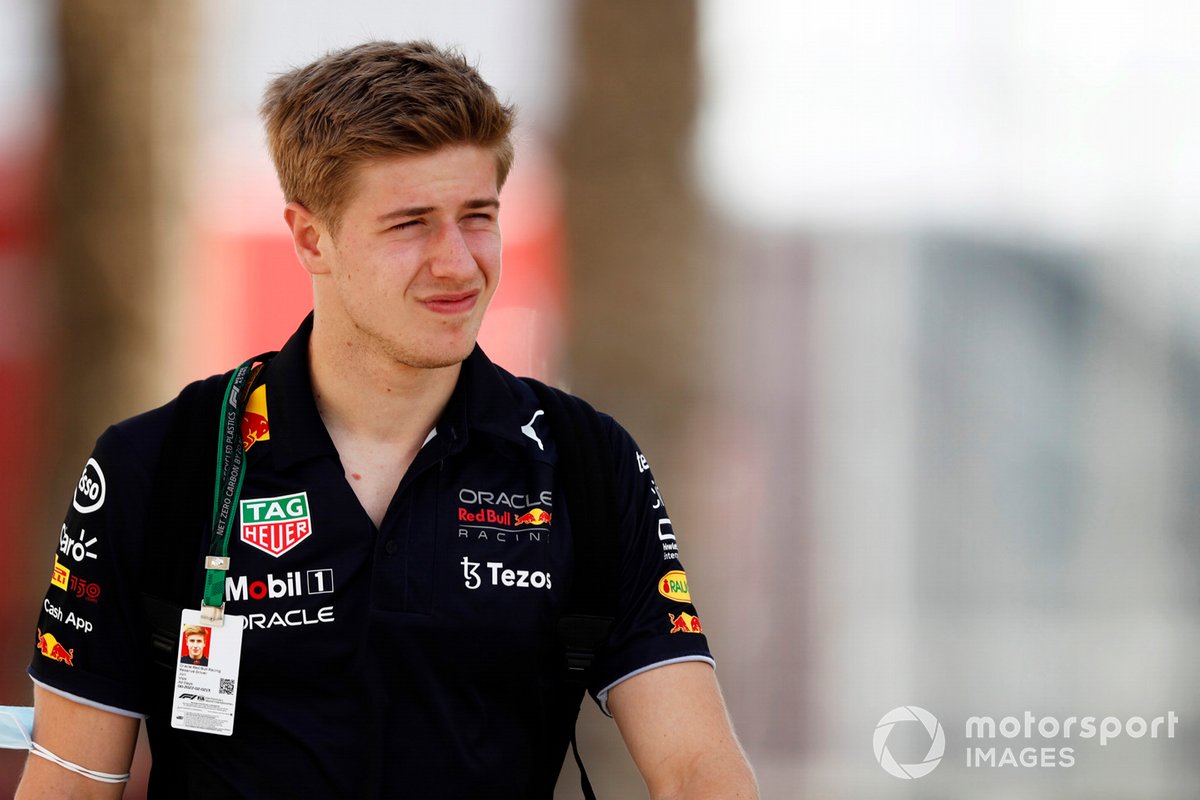 Juri Vips, piloto reserva de Red Bull Racing