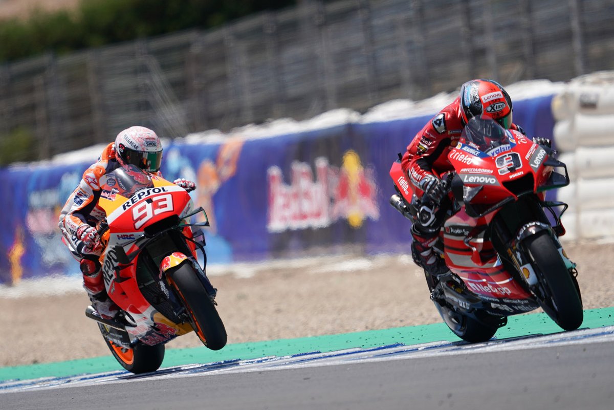 Danilo Petrucci, Ducati Team, Marc Marquez, Repsol Honda Team