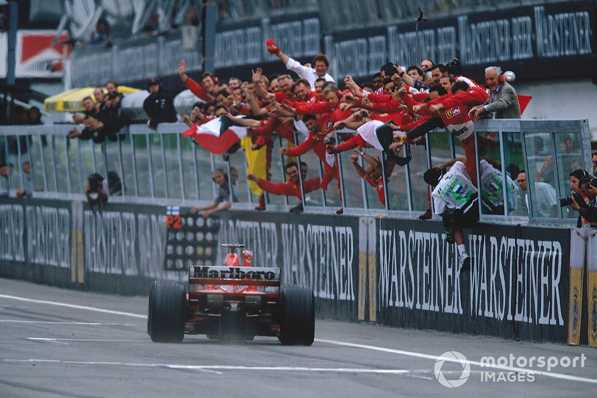 Winnaar Michael Schumacher, Ferrari F1 2000