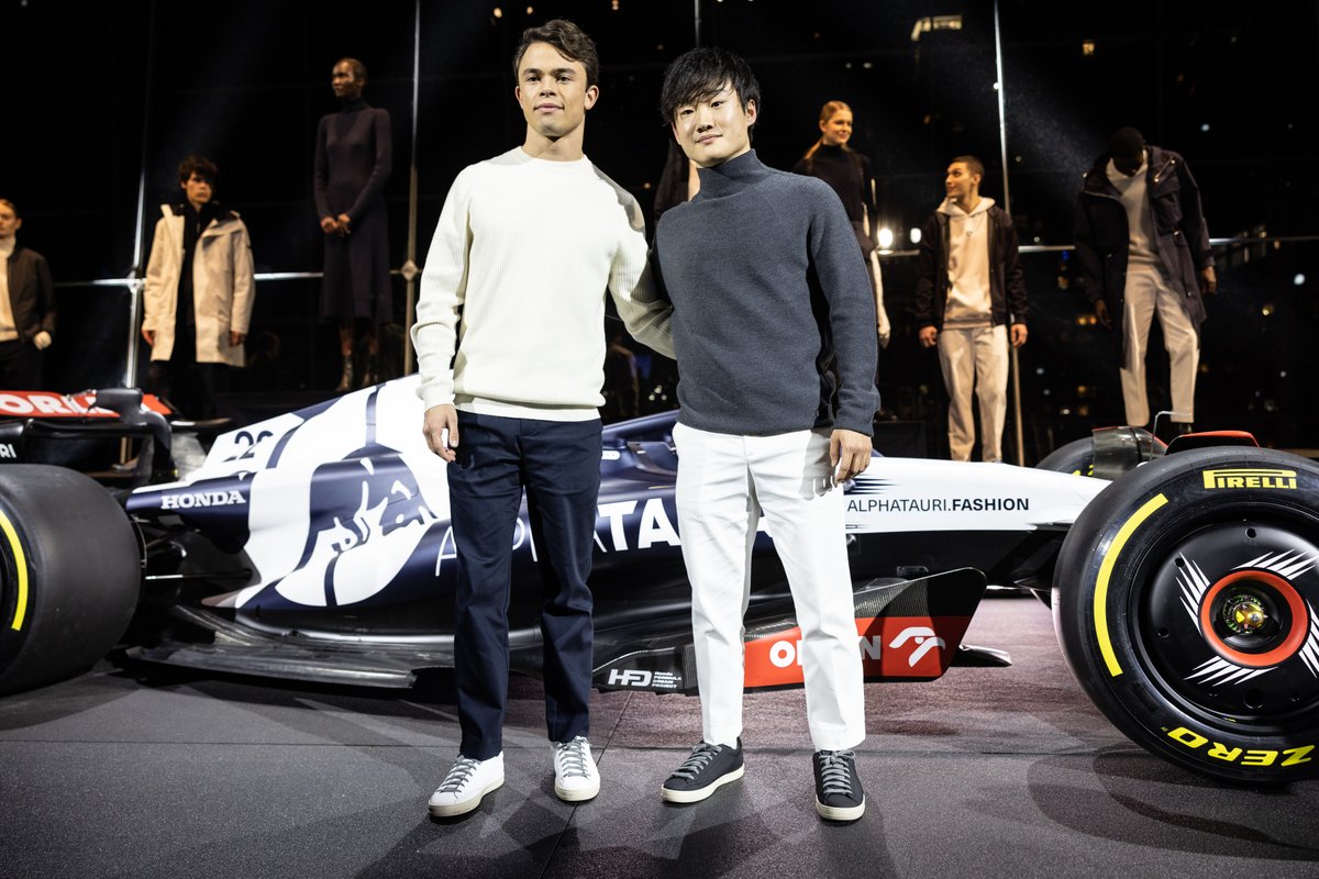 Yuki Tsunoda, Nyck de Vries, AlfaTauri AT04