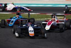 Steijn Schothorst, Campos Racing leads Charles Leclerc, ART Grand Prix and Arjun Maini, Jenzer Motor