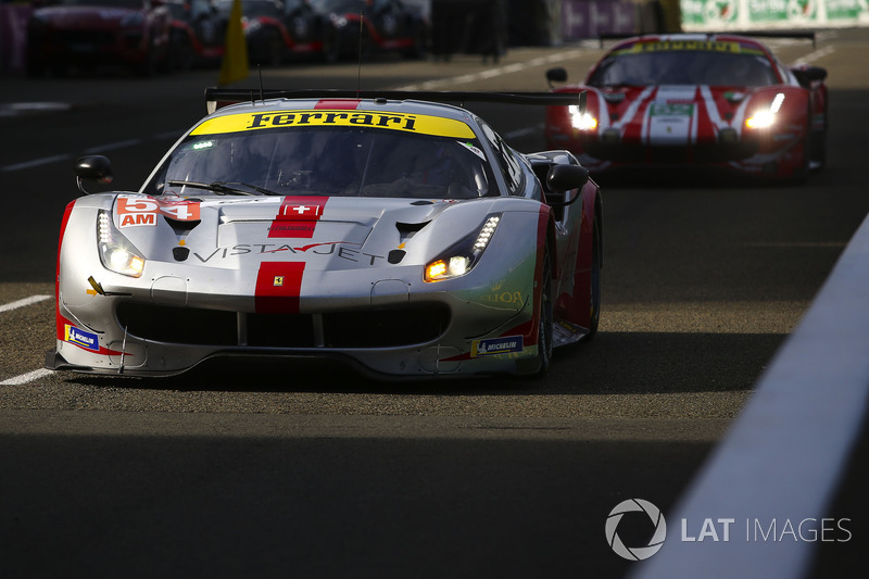 #54 Spirit of Race Ferrari 488 GTE: Thomas Flohr, Francesco Castellacci, Giancarlo Fisichella