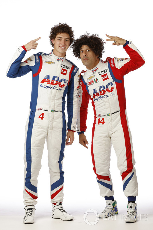 Matheus Leist y Tony Kanaan, A.J_Foyt