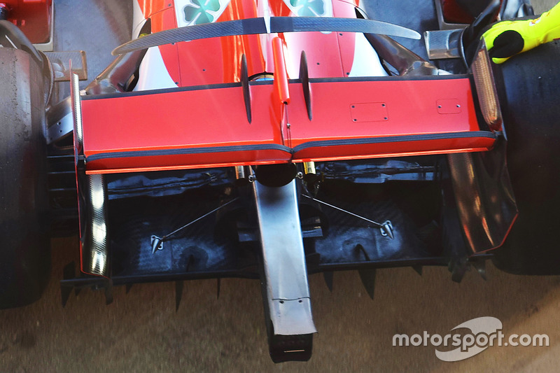 Ferrari SF71H: Diffusor
